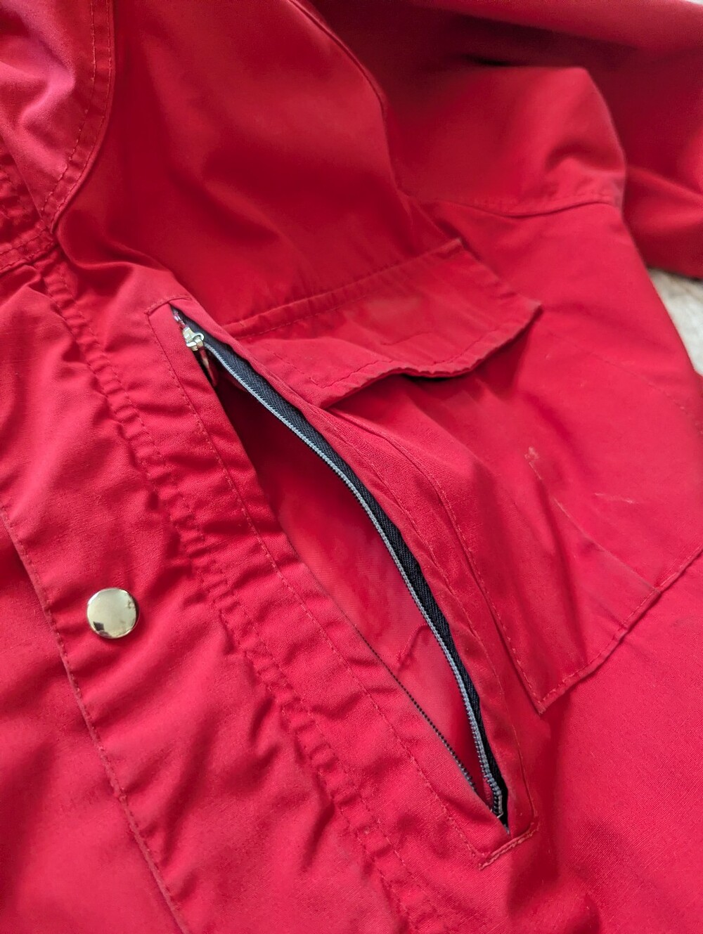 Vintage REI Double Zipper Rain Coat - Picture 5 of 6